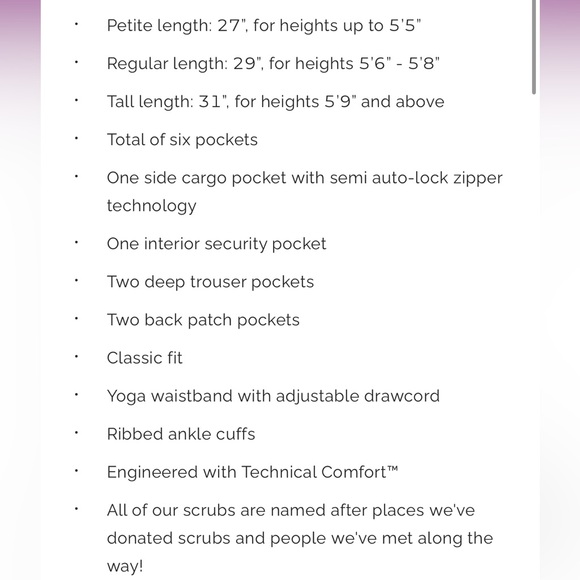 FIGS Zamora Technical Collection Women’s Jogger Scrub Pant - Picture 14 of 14